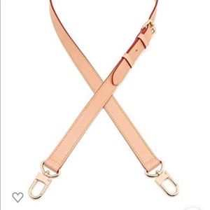 Vachetta Leather strap for Louis Vuitton Keepall, Speedy or Graceful